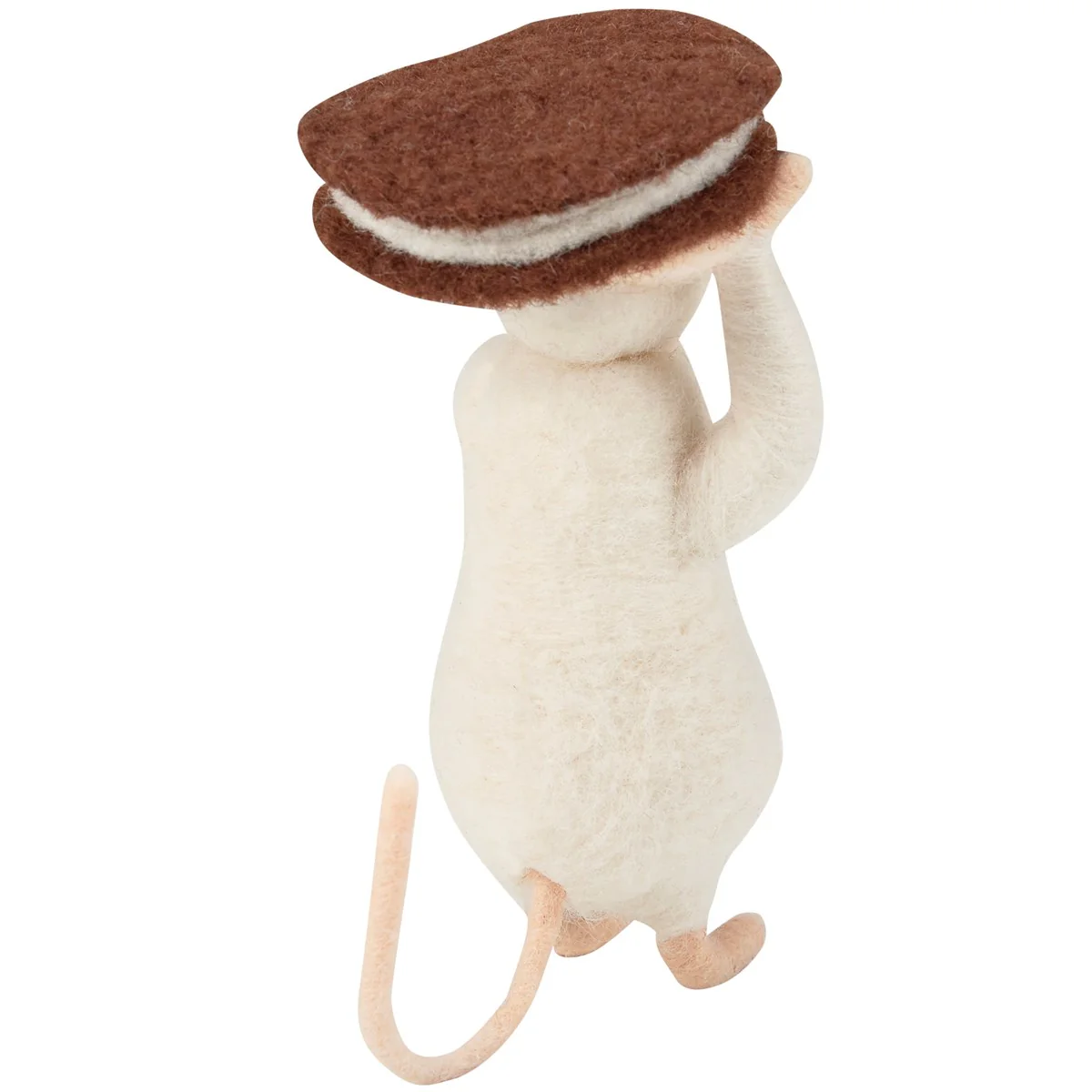 💙 Cookie Mouse Felt Critter Figure - Image 2