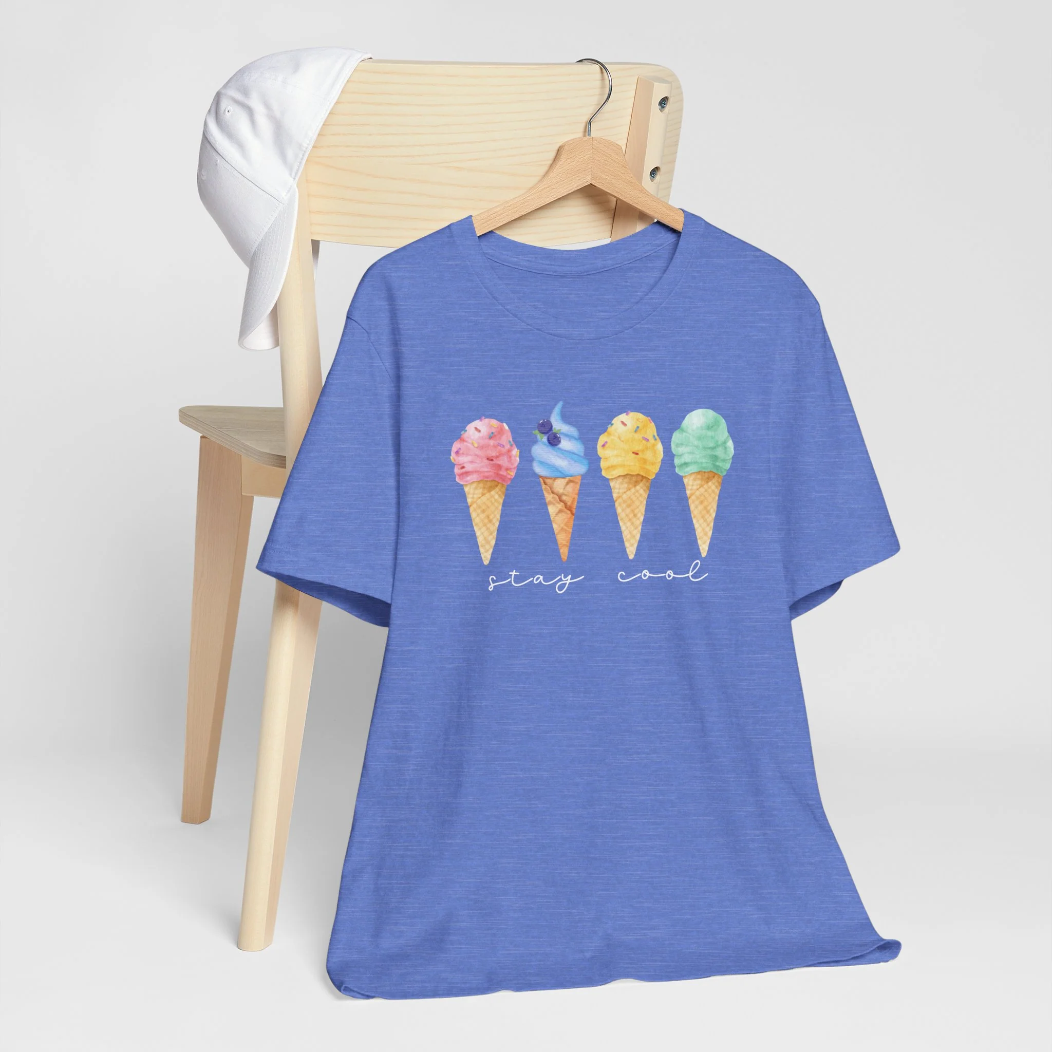 🔥 Ice Cream Stay Cool Cozy T-Shirt - Image 2