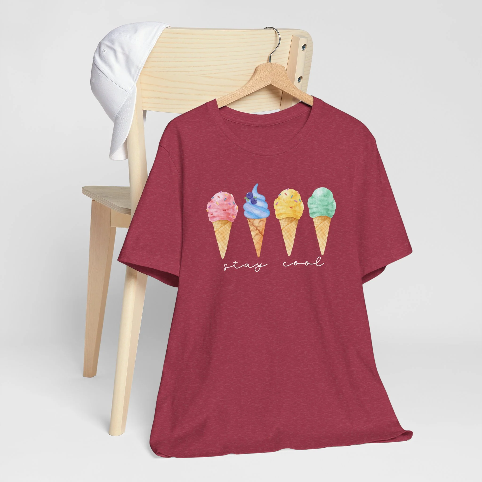 🔥 Ice Cream Stay Cool Cozy T-Shirt - Image 3