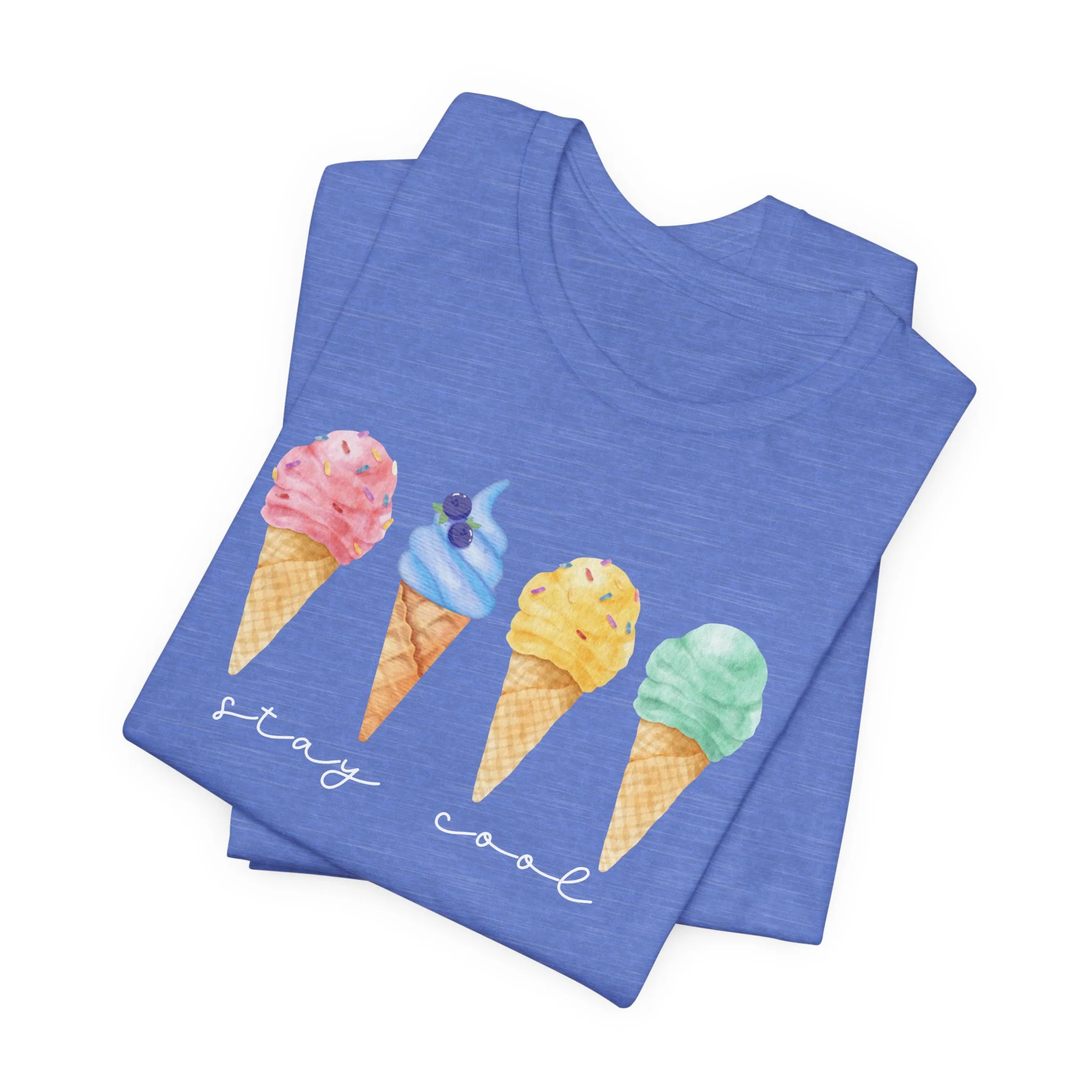 🔥 Ice Cream Stay Cool Cozy T-Shirt - Image 4