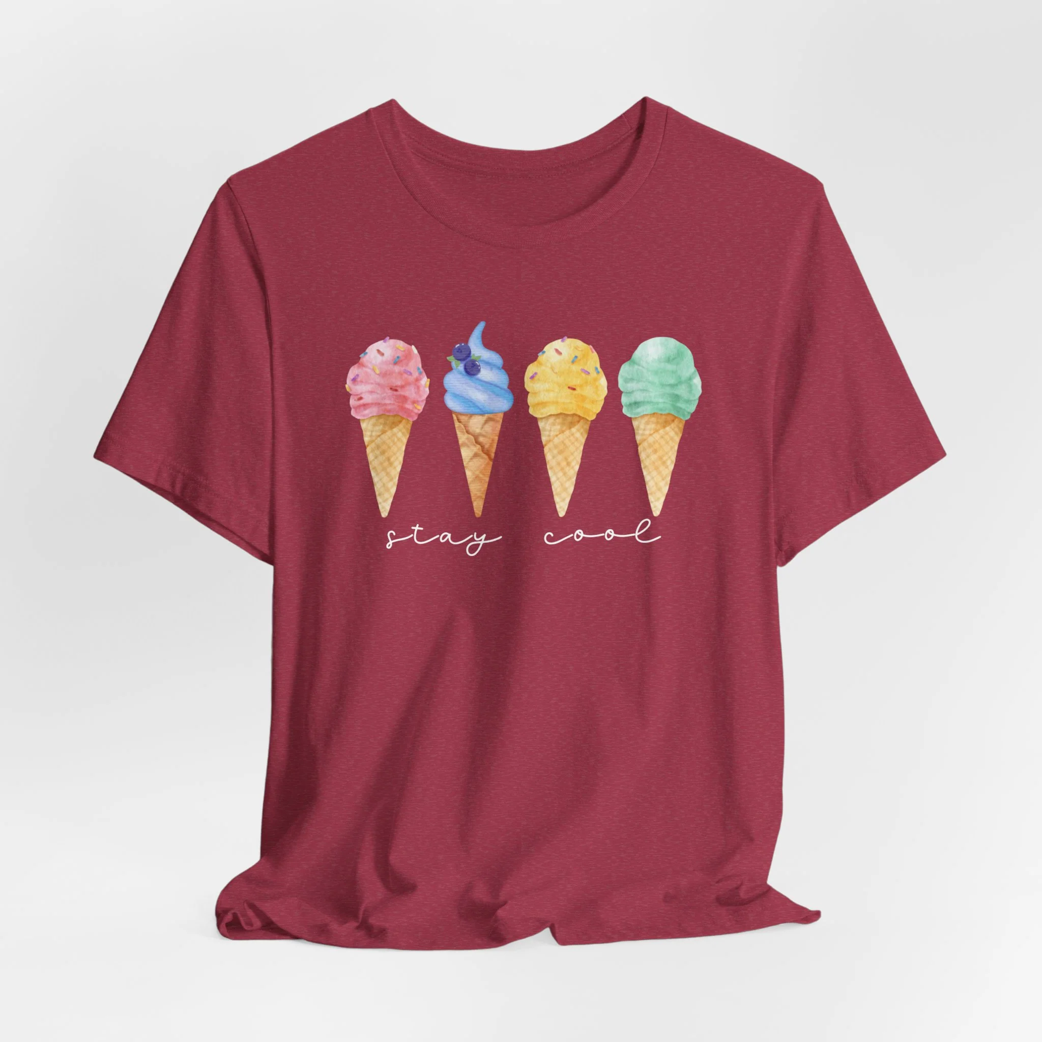 🔥 Ice Cream Stay Cool Cozy T-Shirt - Image 8