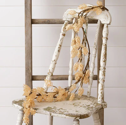 Cream Colored Hops 48" Faux Garland