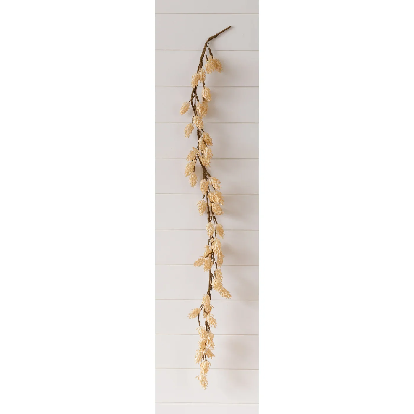 Cream Colored Hops 48" Faux Garland - Image 2