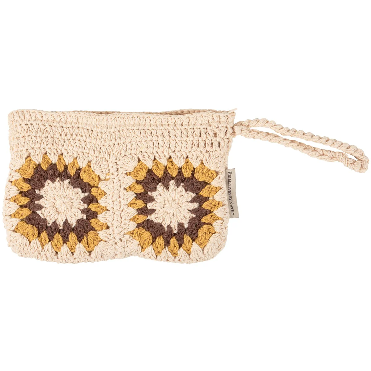 Crochet Sunflower Wristlet - Image 4