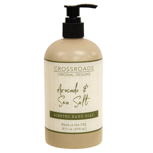 Crossroads Avocado & Sea Salt 16 oz Hand Soap