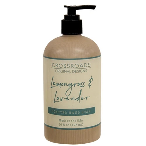 Crossroads Lemongrass & Lavender Hand Soap 16 oz
