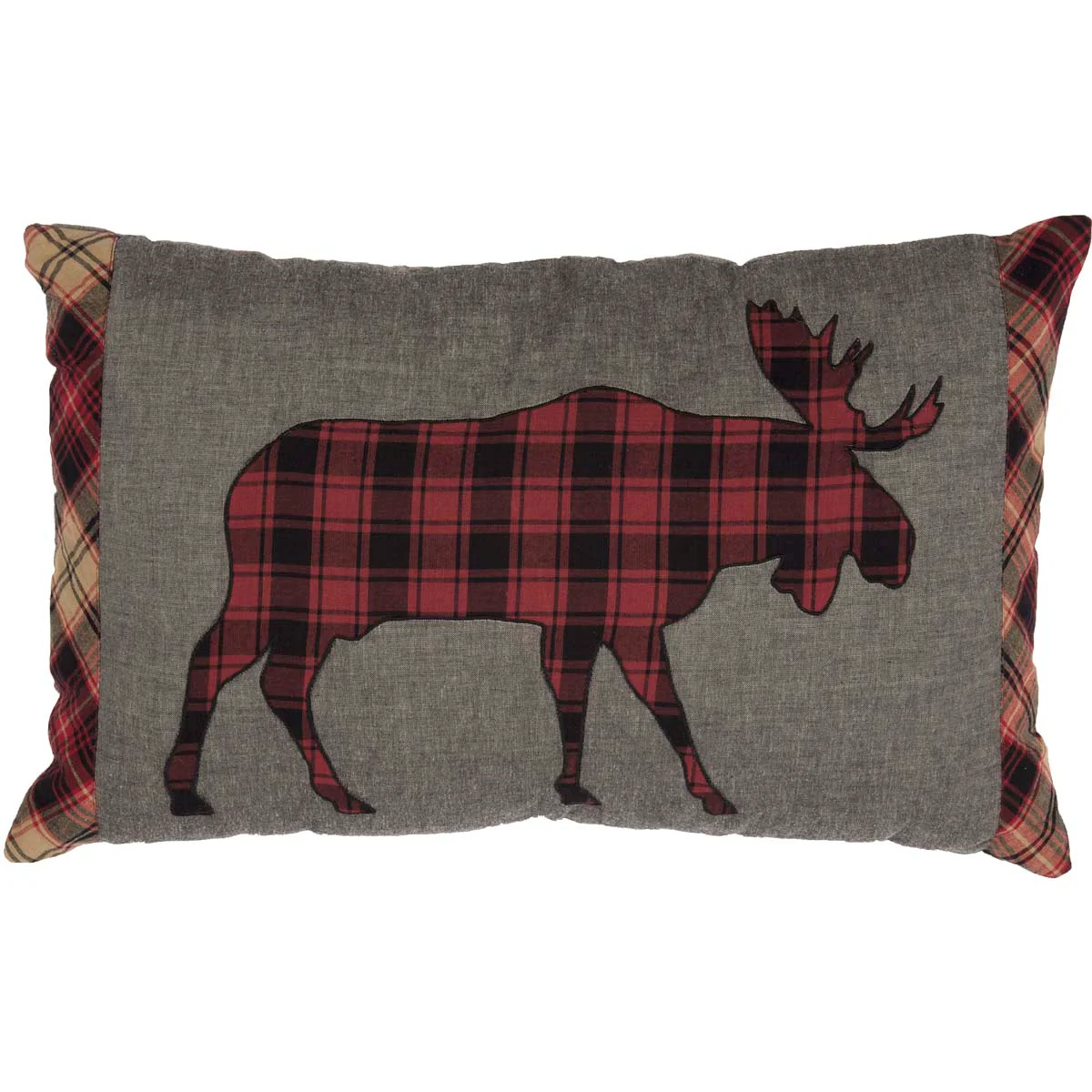 ๐ Cumberland Moose Applique 22" Throw Pillow - Image 3