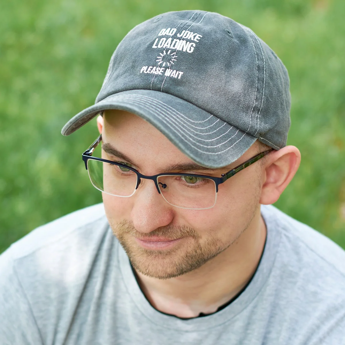 Dad Joke Loading Baseball Cap - Image 2