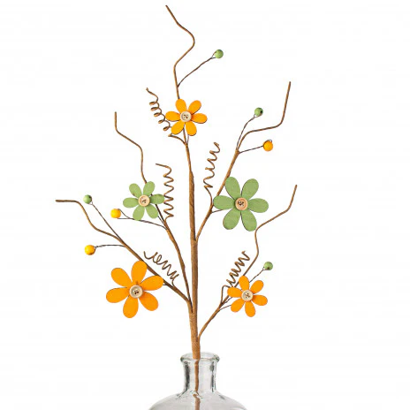 ๐ Daisy Wooden Cutouts 28" Floral Spray