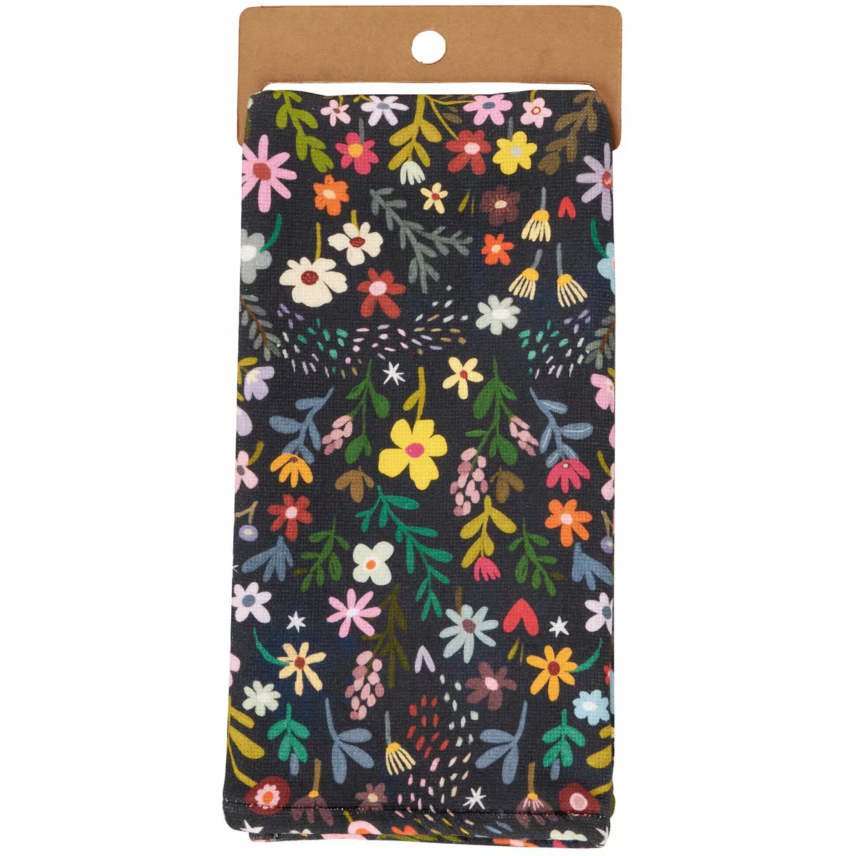 Dark Floral Kitchen Towel - Image 4