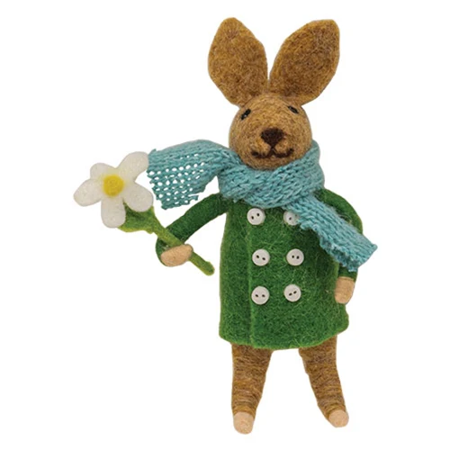 DAY 8 ๐๐ท 20 DAYS OF BUNNIES Darling Daisy Bunny Felt Ornament
