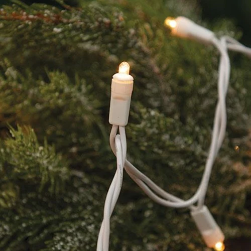 DecoLights Teeny Lights White Cord 35 Count - Image 2
