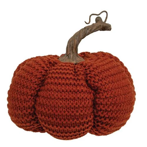 💙 Deep Orange Knit 5.5" Pumpkin