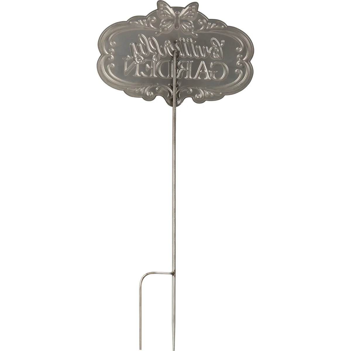 ๐ Distressed Butterfly Garden Metal Stake - Image 4