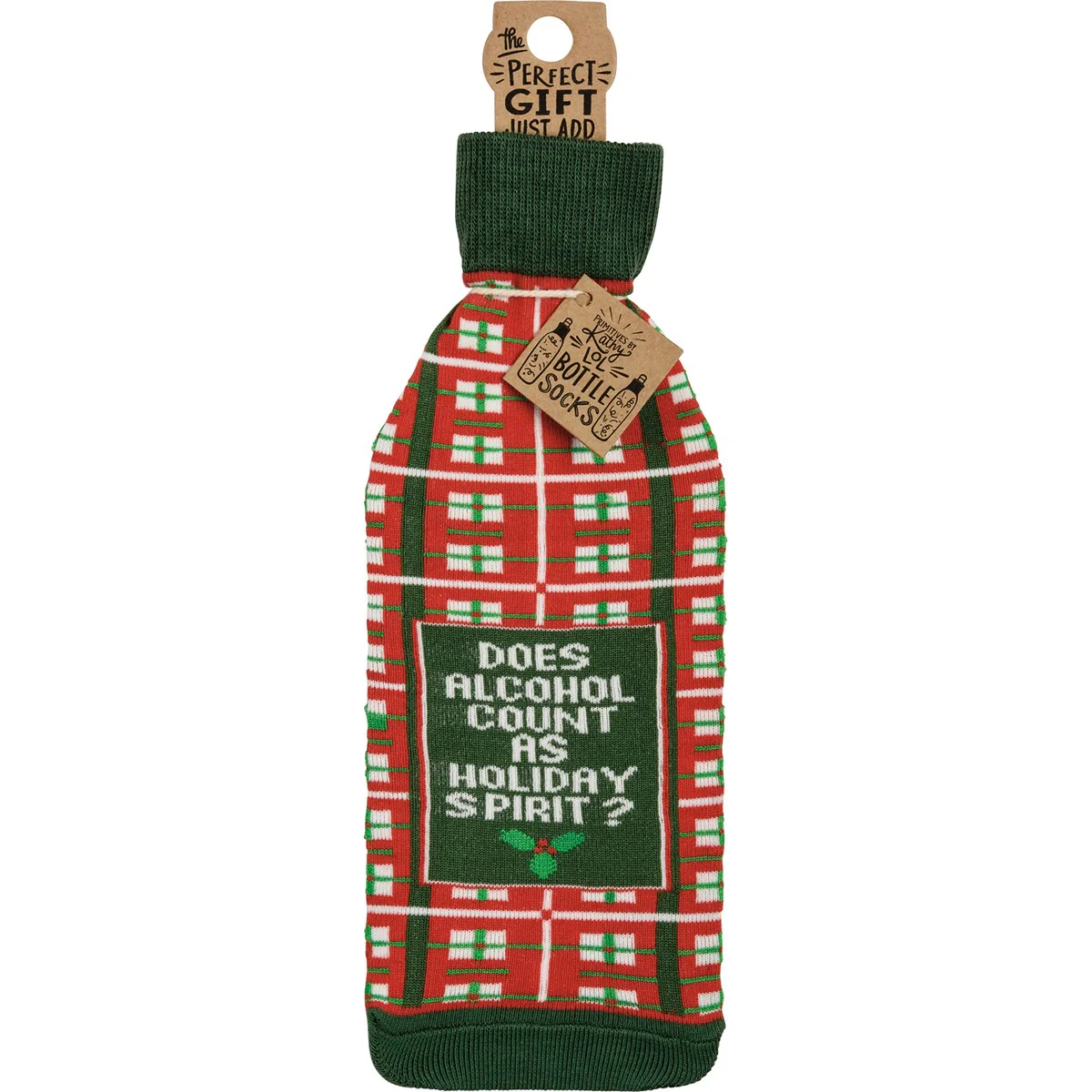 Does Alcohol Count As Holiday Spirit Bottle Sock - Image 7