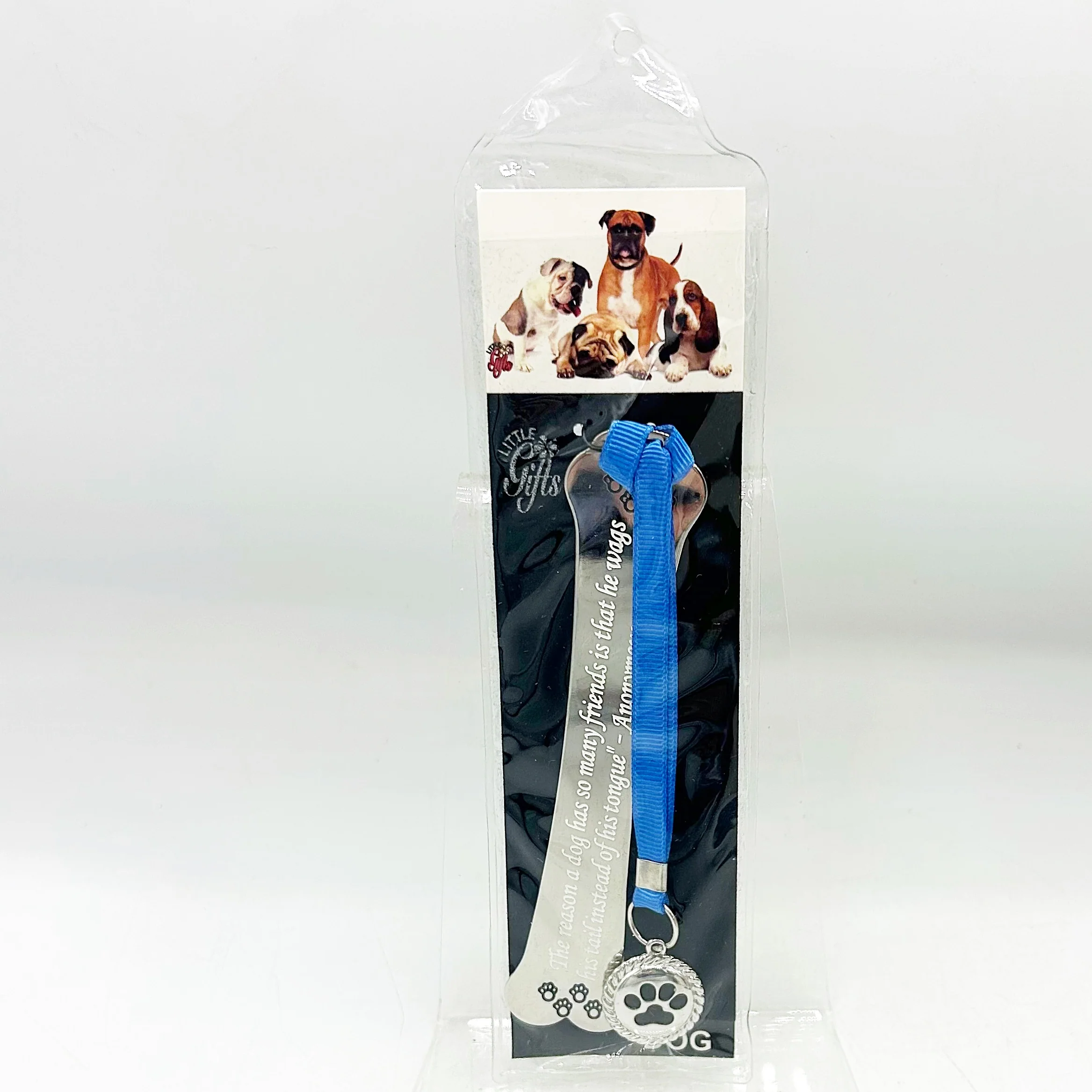 💙 Dog Quote Engraved Bookmark