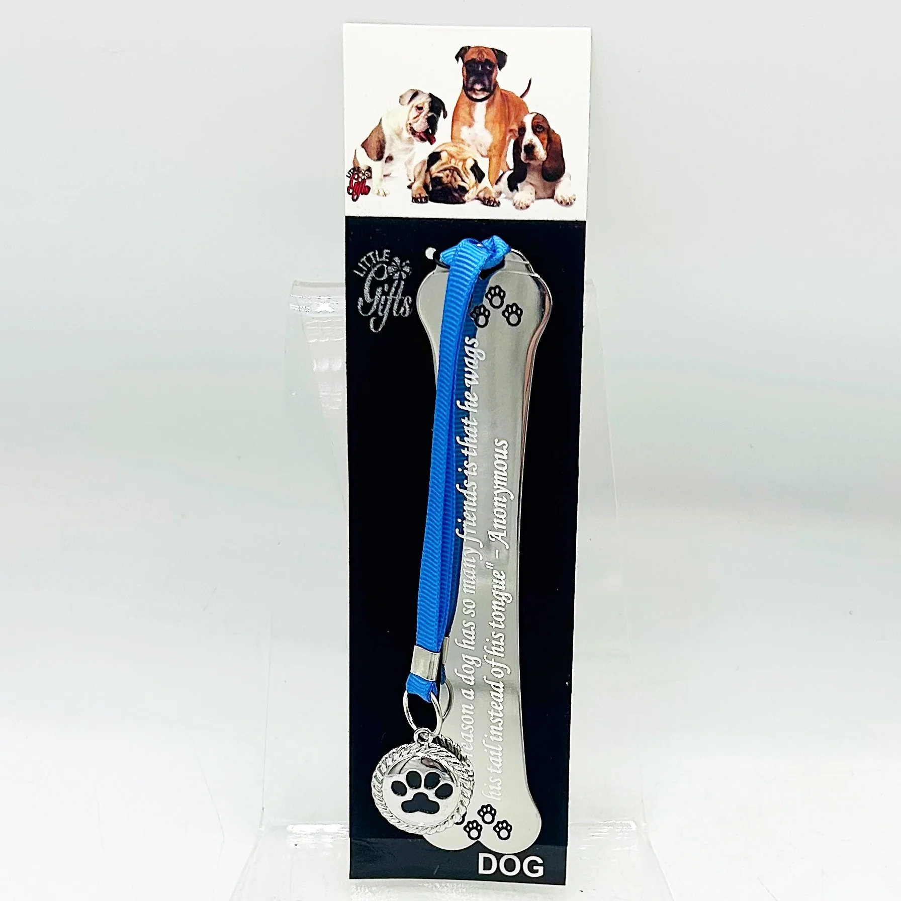💙 Dog Quote Engraved Bookmark - Image 2