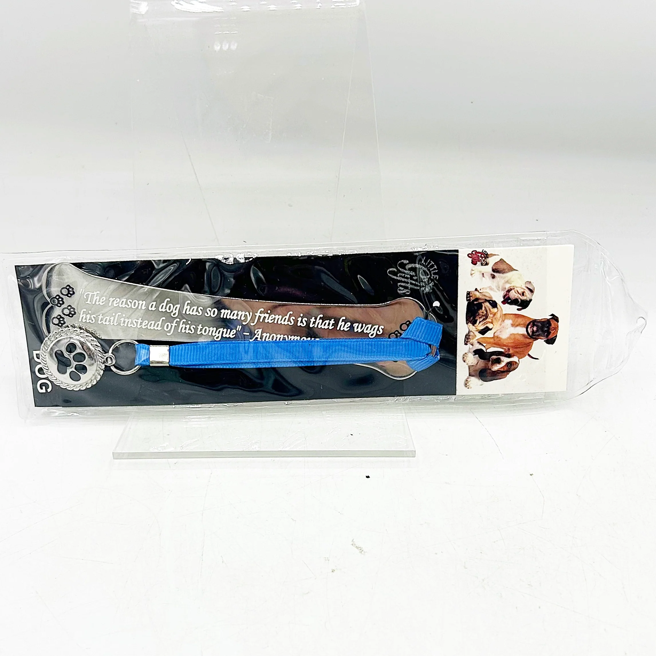 💙 Dog Quote Engraved Bookmark - Image 3
