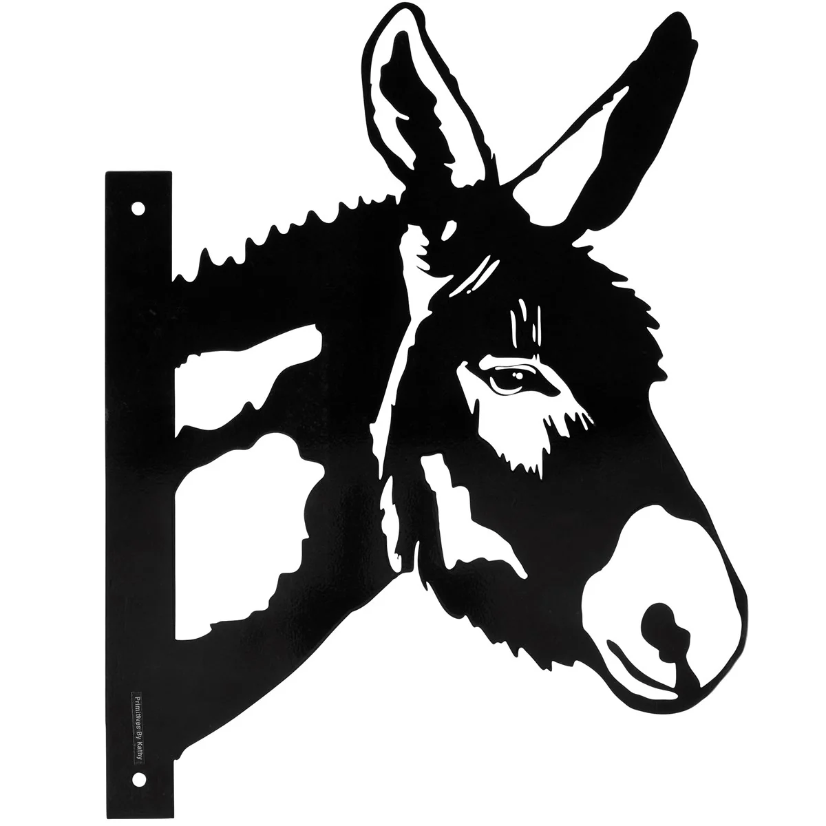 Donkey Metal Silhouette Outdoor Art - Image 2