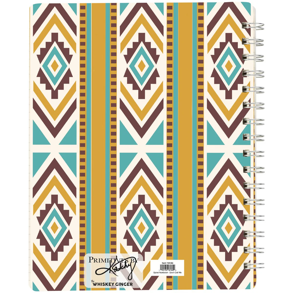 Don't Call Me Honey Cowgirl Spiral Notebook - Image 3