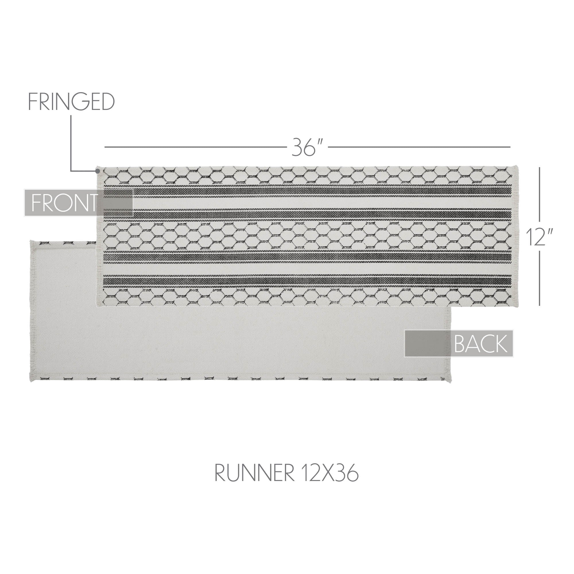 Down Home 36" Farmhouse Table Runner - Image 3