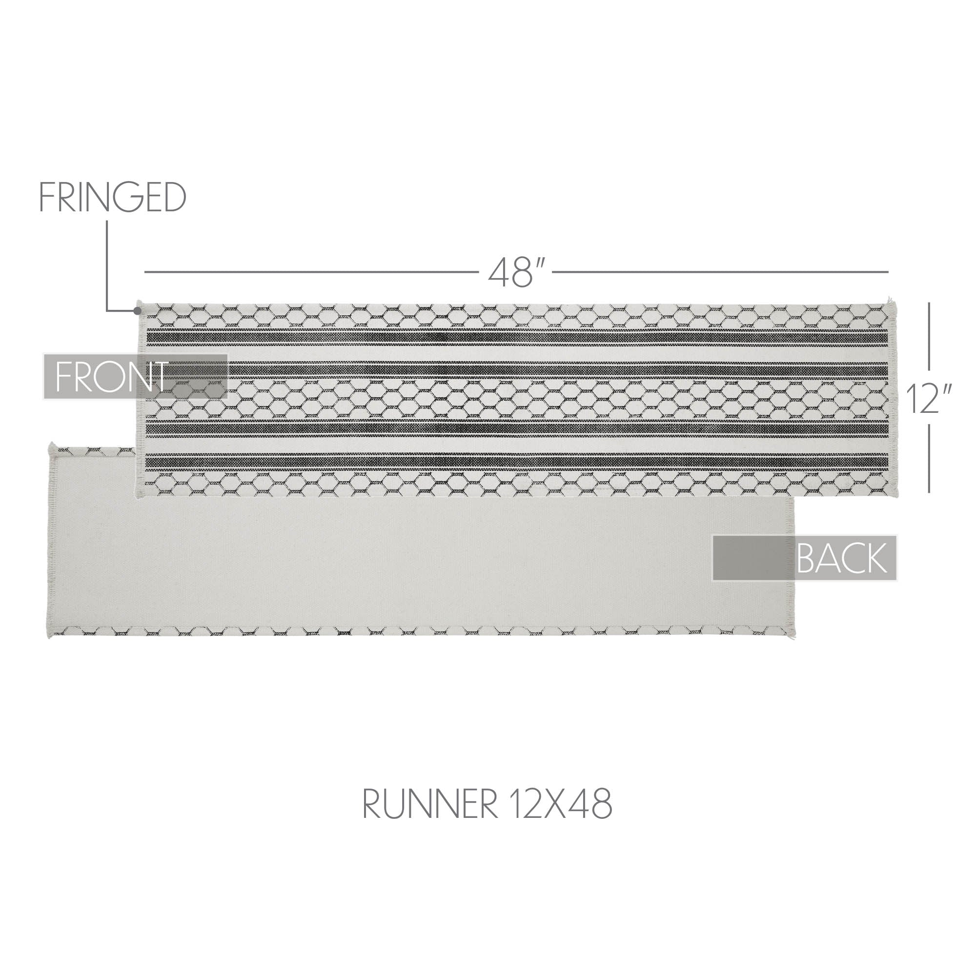 Down Home 48" Farmhouse Table Runner - Image 4