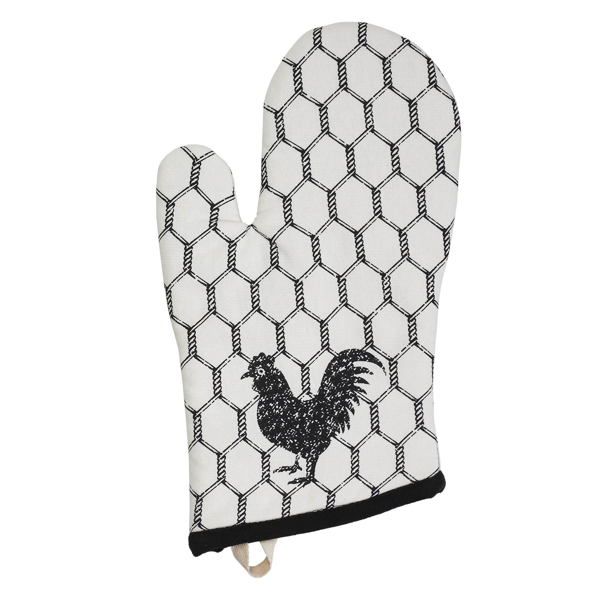 Down Home Rooster Oven Mitt - Image 2