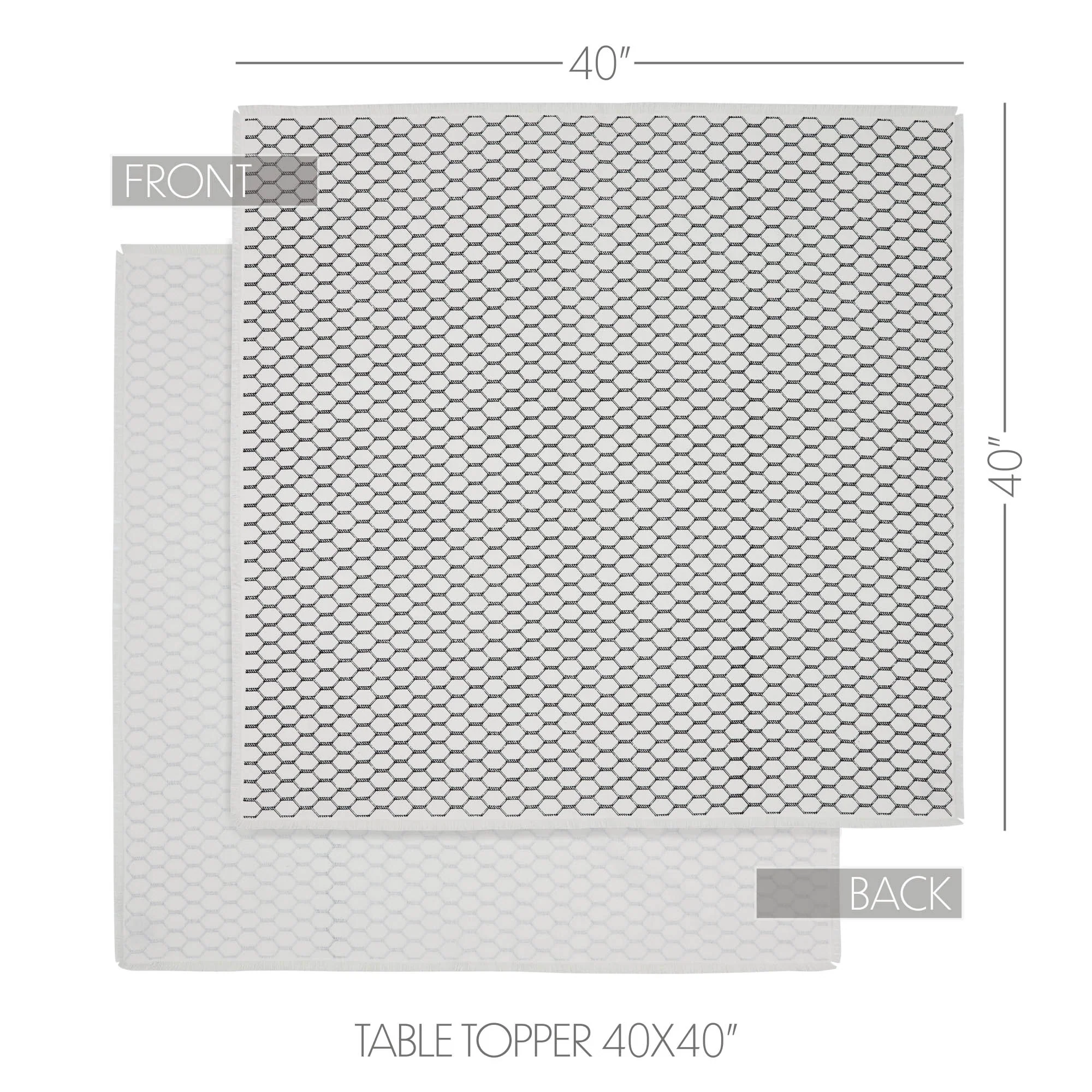 Down Home Table Topper 40" Square - Image 3