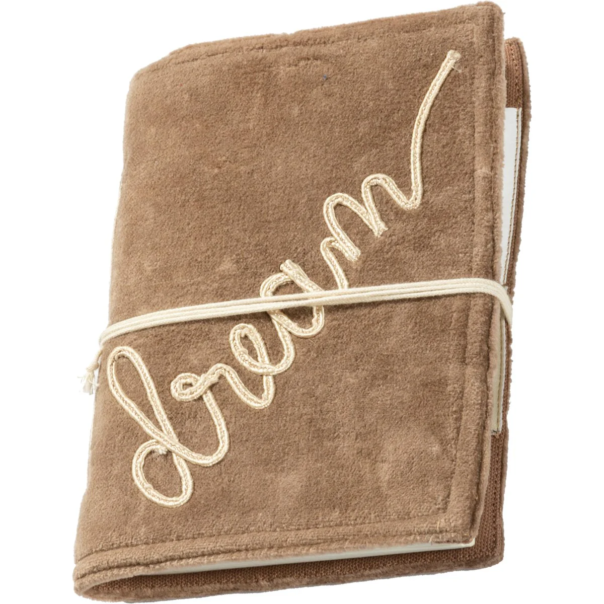 ๐ Dream Embroidered Velvet Covered 48 Pg Journal