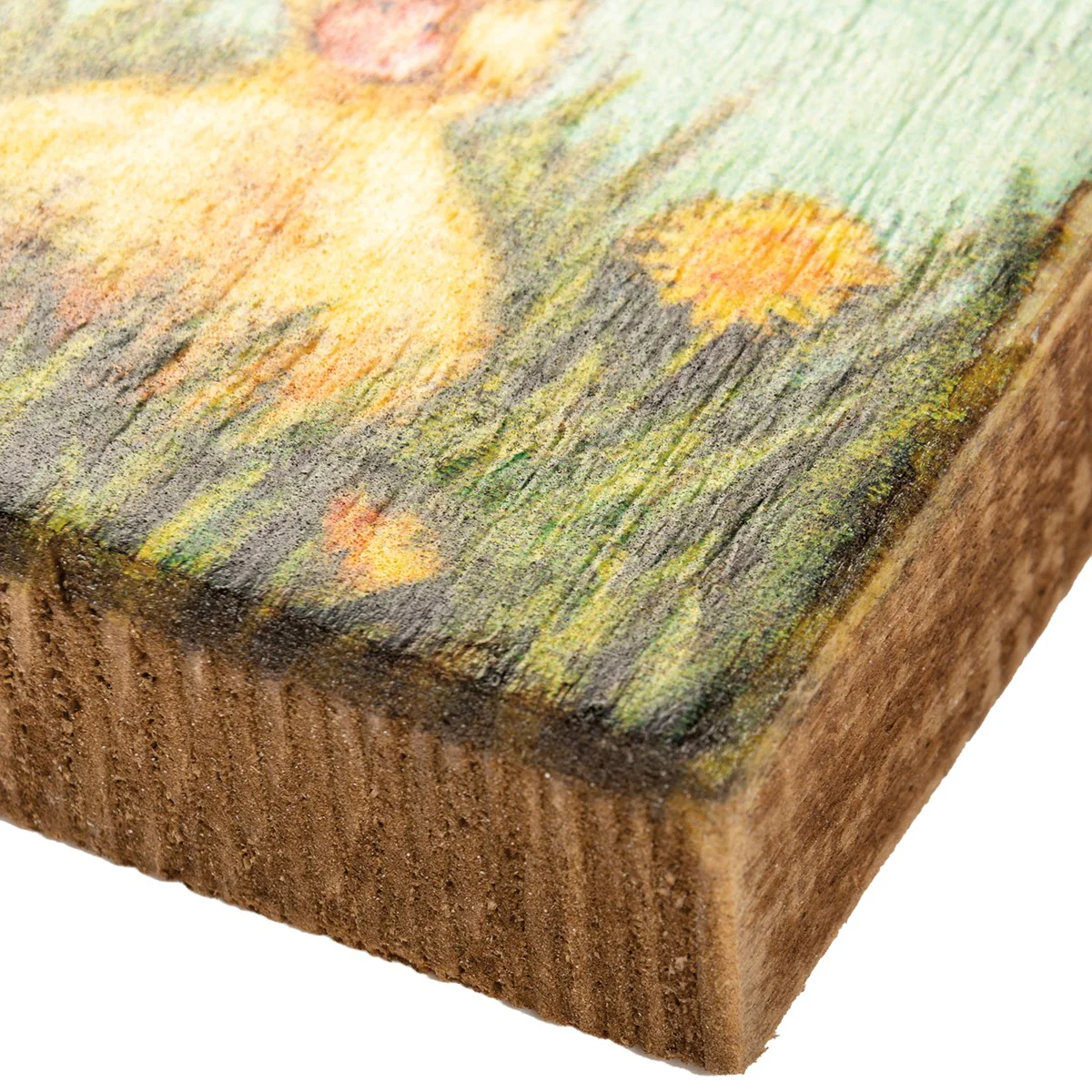 ๐ Duckling Ears 3.5" Mini Easter Block Sign - Image 3