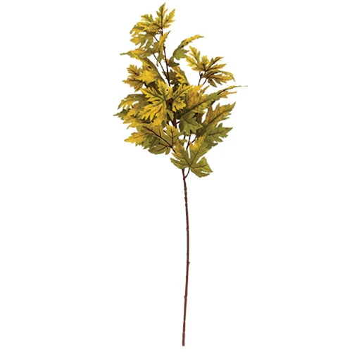 Early Fall Turning Maple Leaf 36.5" Faux Foliage Spray - Image 2