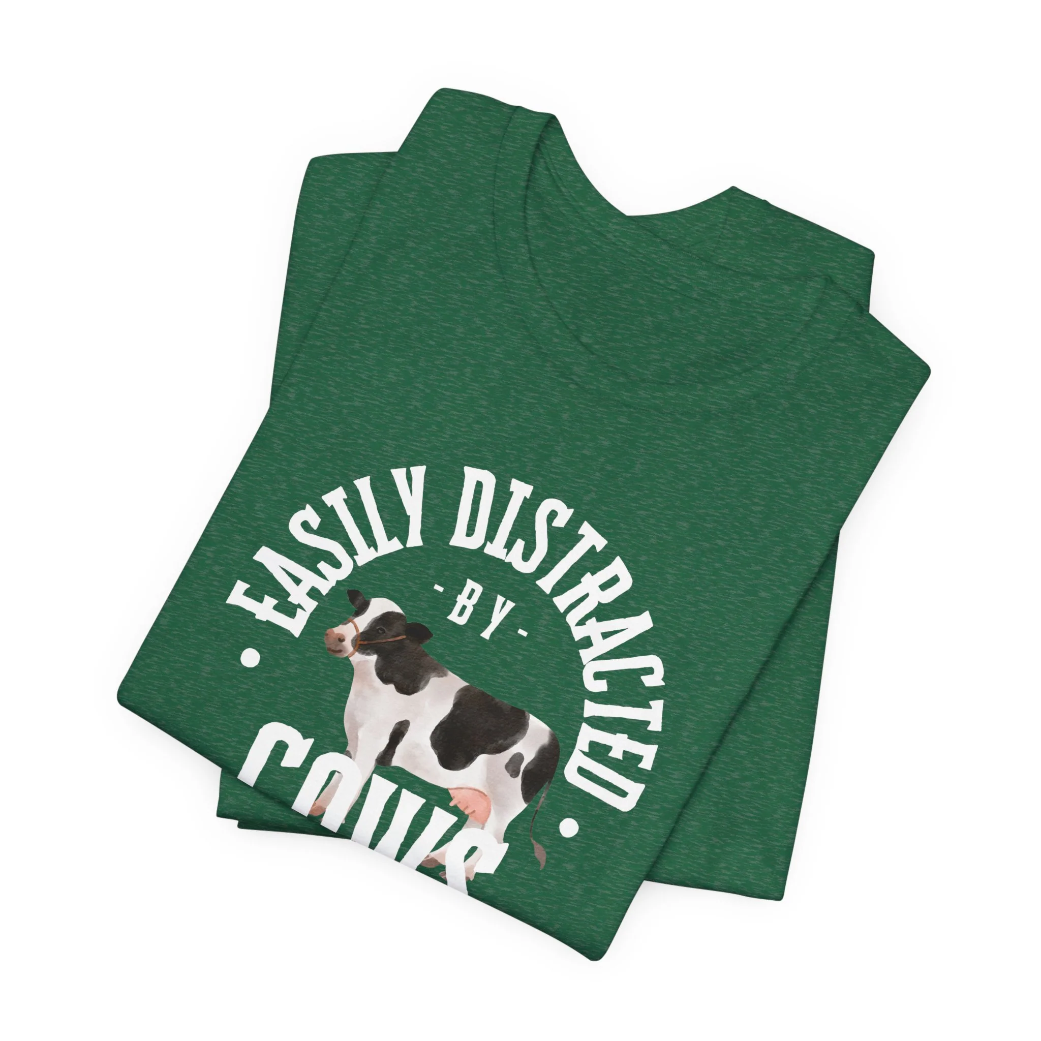 Easily Distracted by Cows Cozy T-Shirt - Image 8