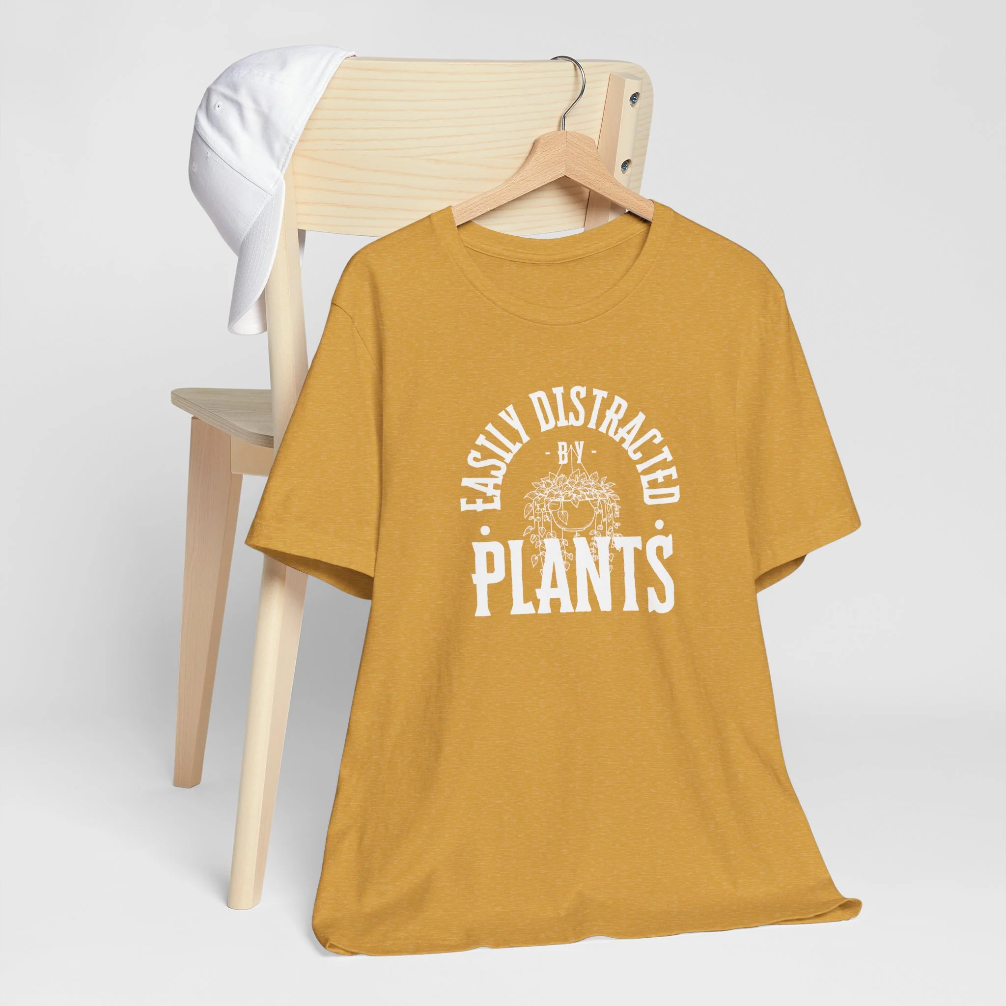 Easily Distracted by Plants Cozy T-Shirt - Image 12