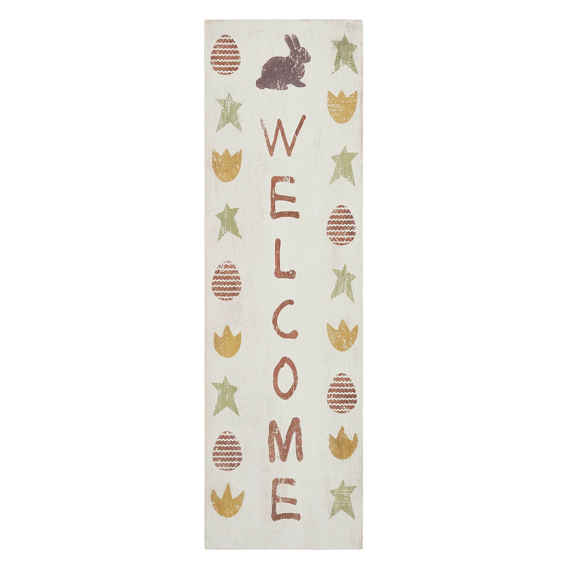 Easter Welcome 20" Wooden Sign - Image 2