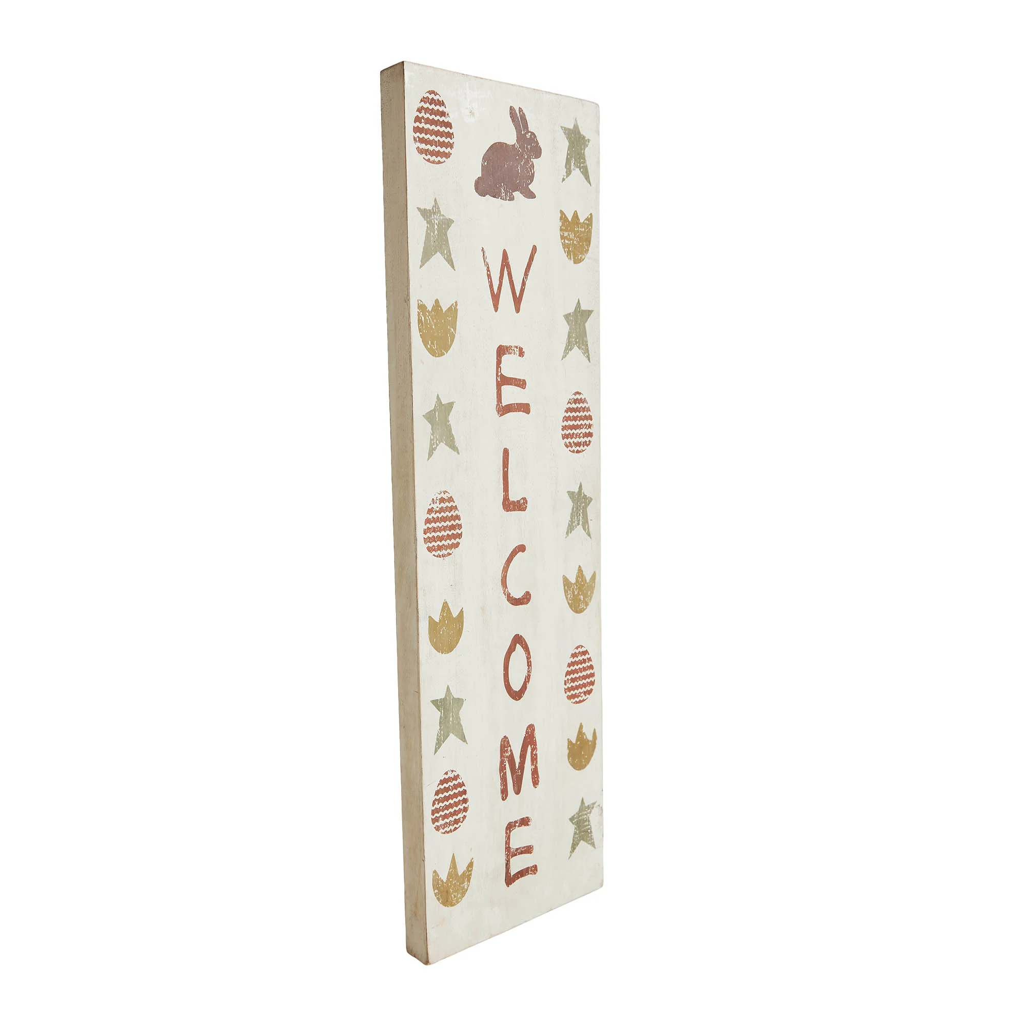 Easter Welcome 20" Wooden Sign - Image 4