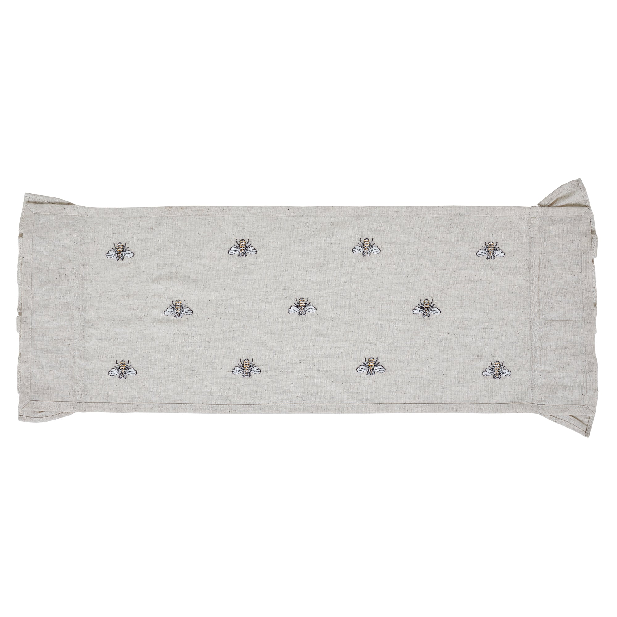 Embroidered Bee Table Runner 13'' x 36'' - Image 4