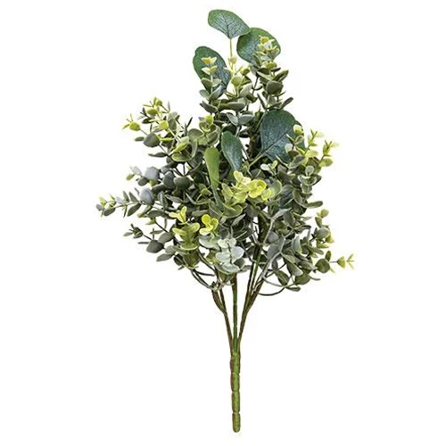 Enclave Eucalyptus 15.5" H Faux Foliage Bush - Image 2