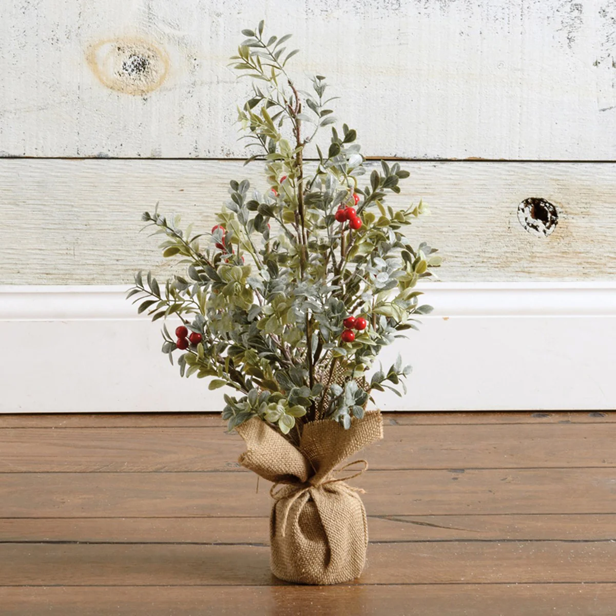 Eucalyptus And Berries 21" Faux Tree