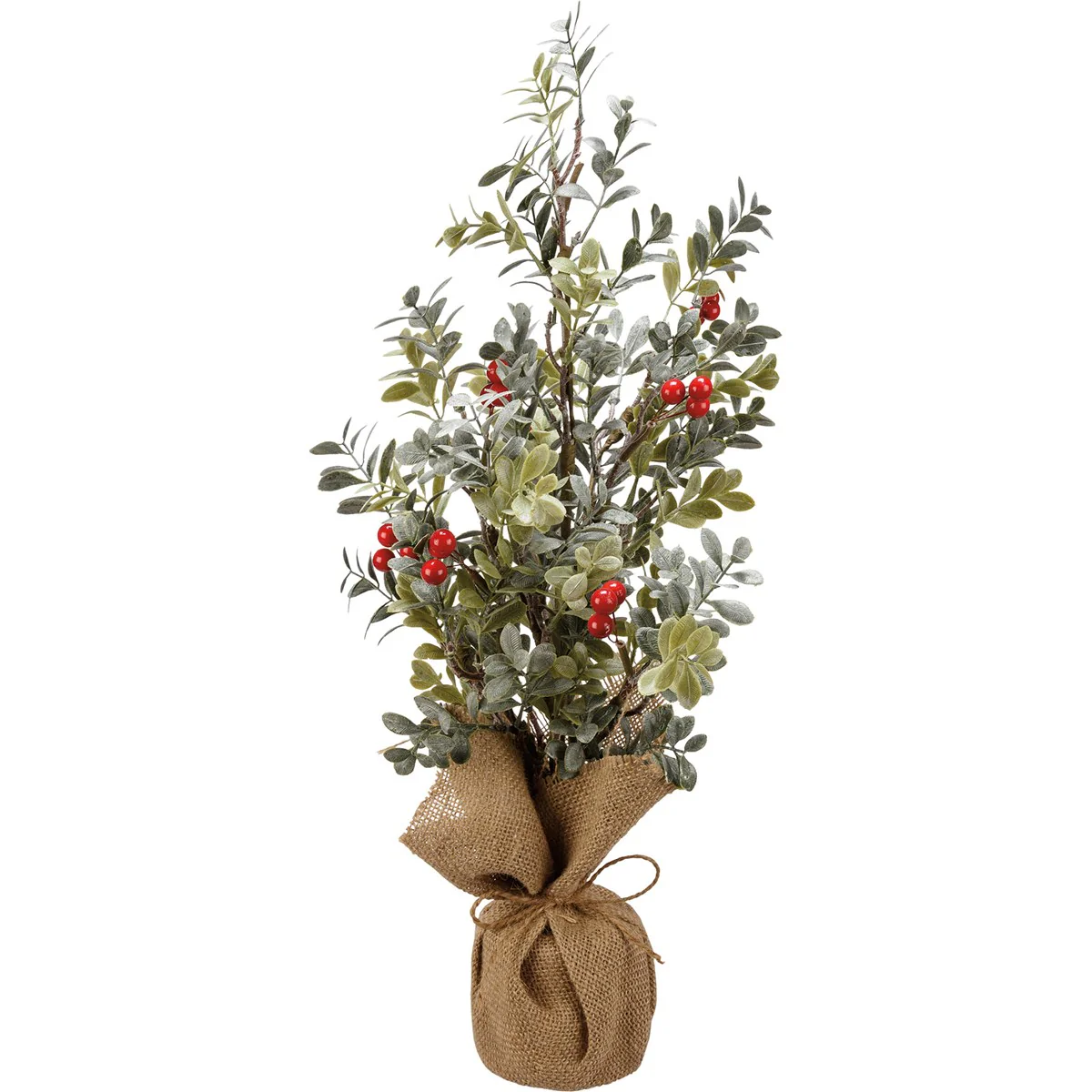 Eucalyptus And Berries 21" Faux Tree - Image 2