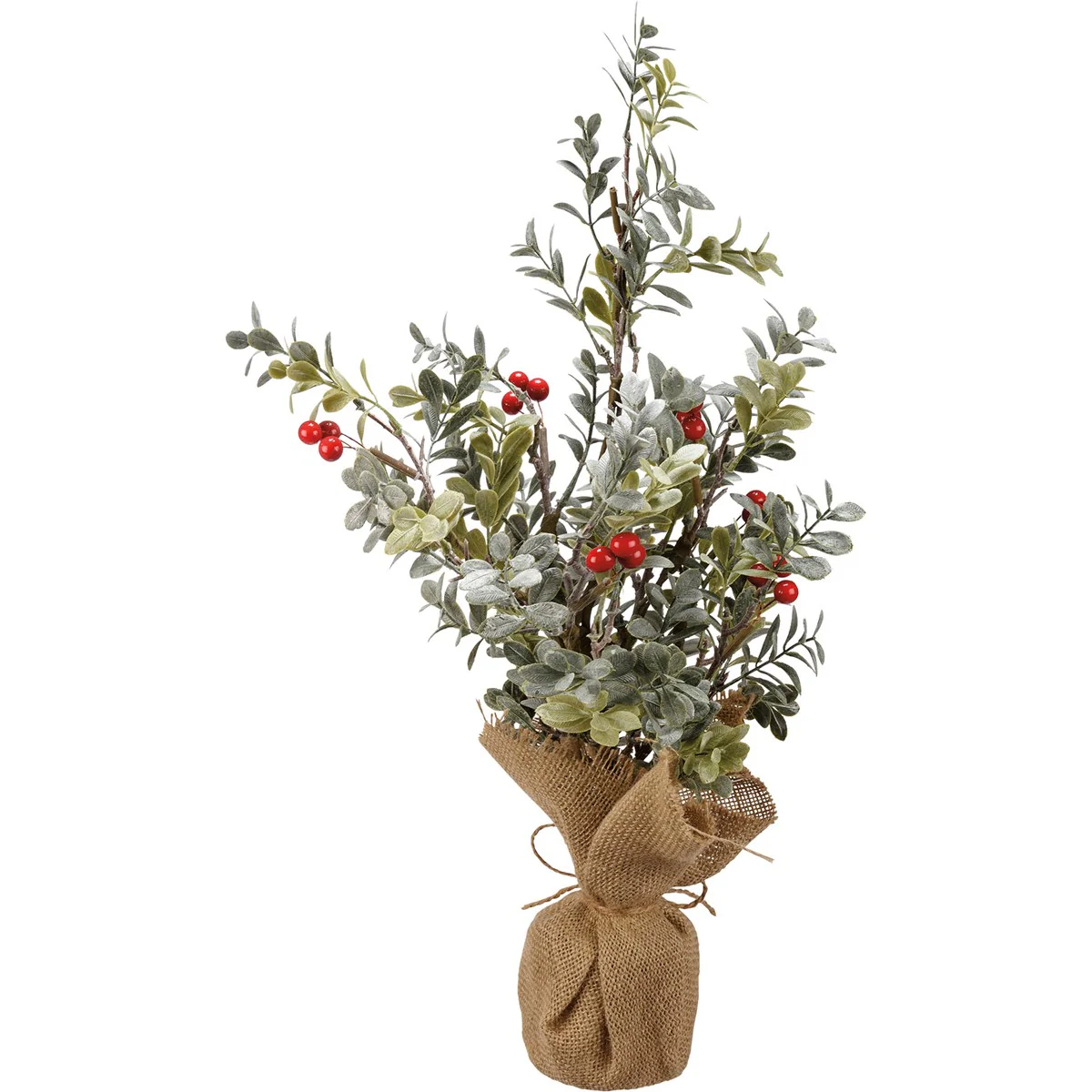 Eucalyptus And Berries 21" Faux Tree - Image 3