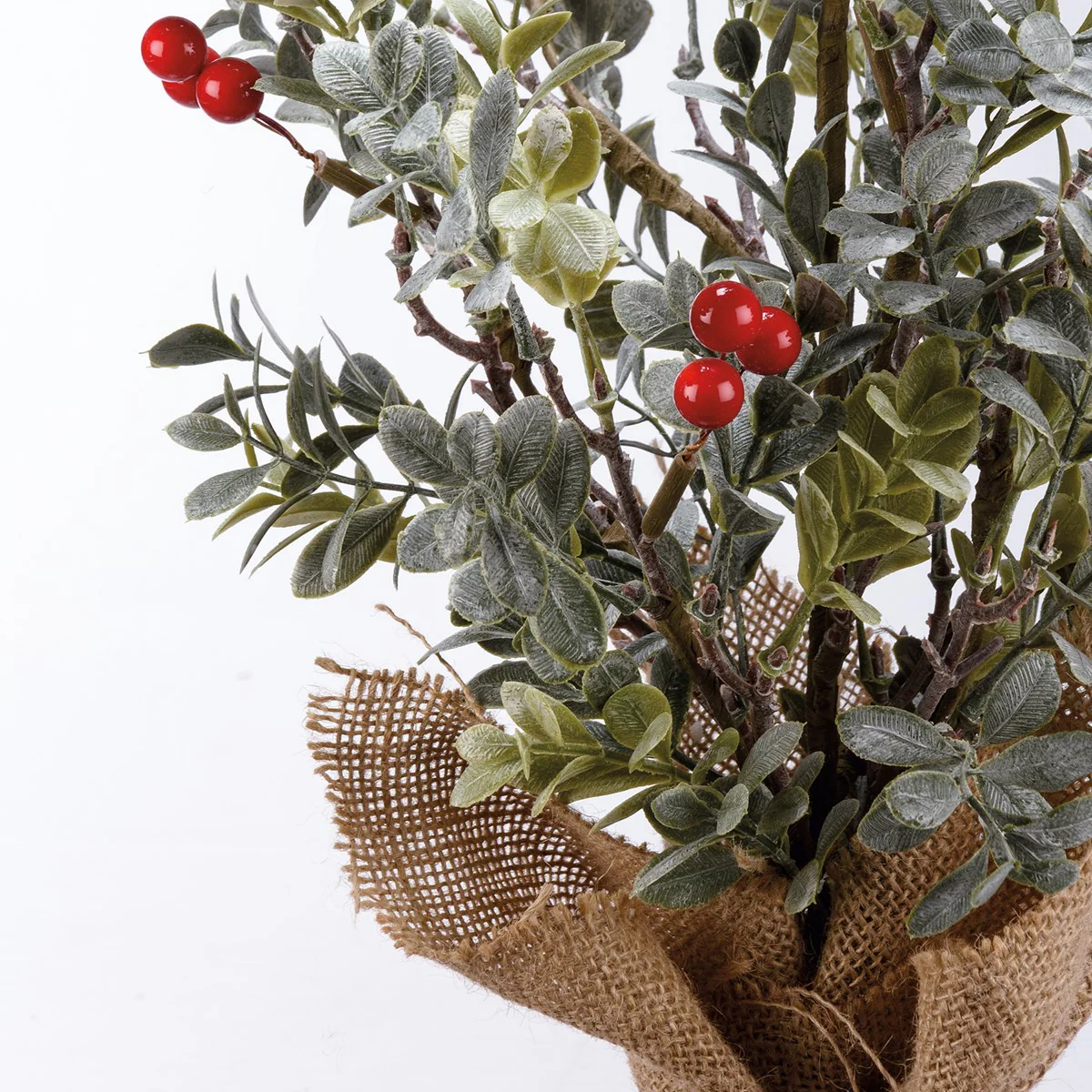 Eucalyptus And Berries 21" Faux Tree - Image 4