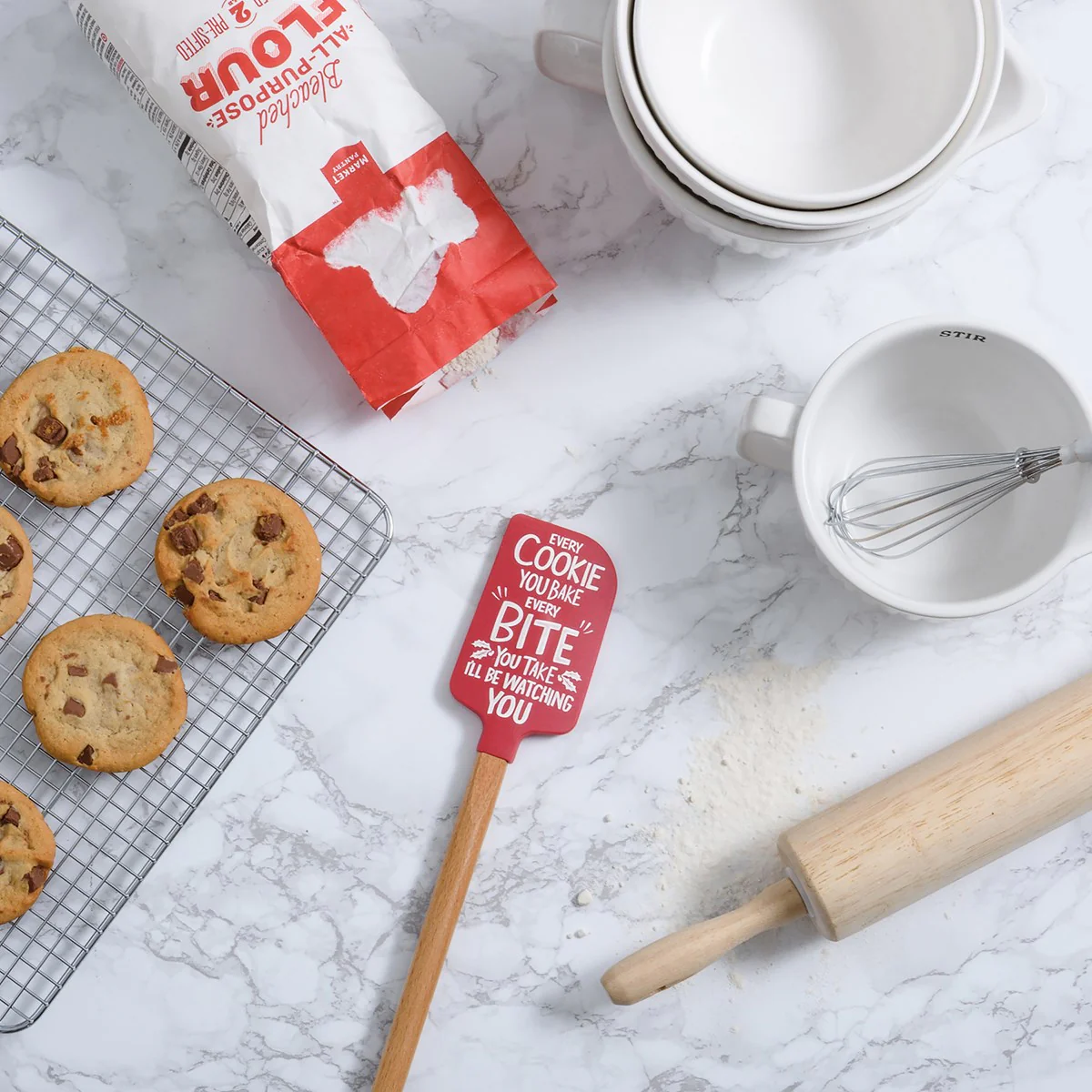 💙 Every Cookie You Bake Every Bite You Take I'll Be Watching You Spatula - Image 2