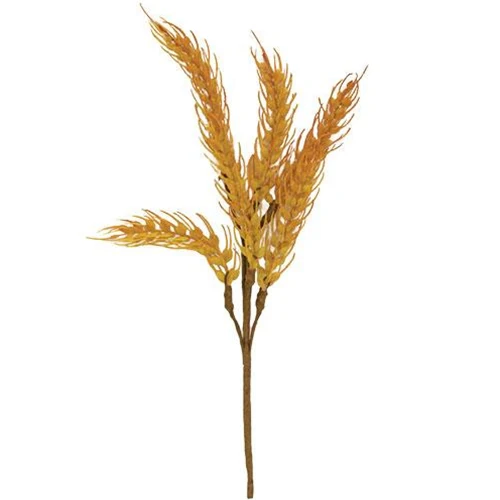 π Fall Harvest Wheat 10" Faux Pick