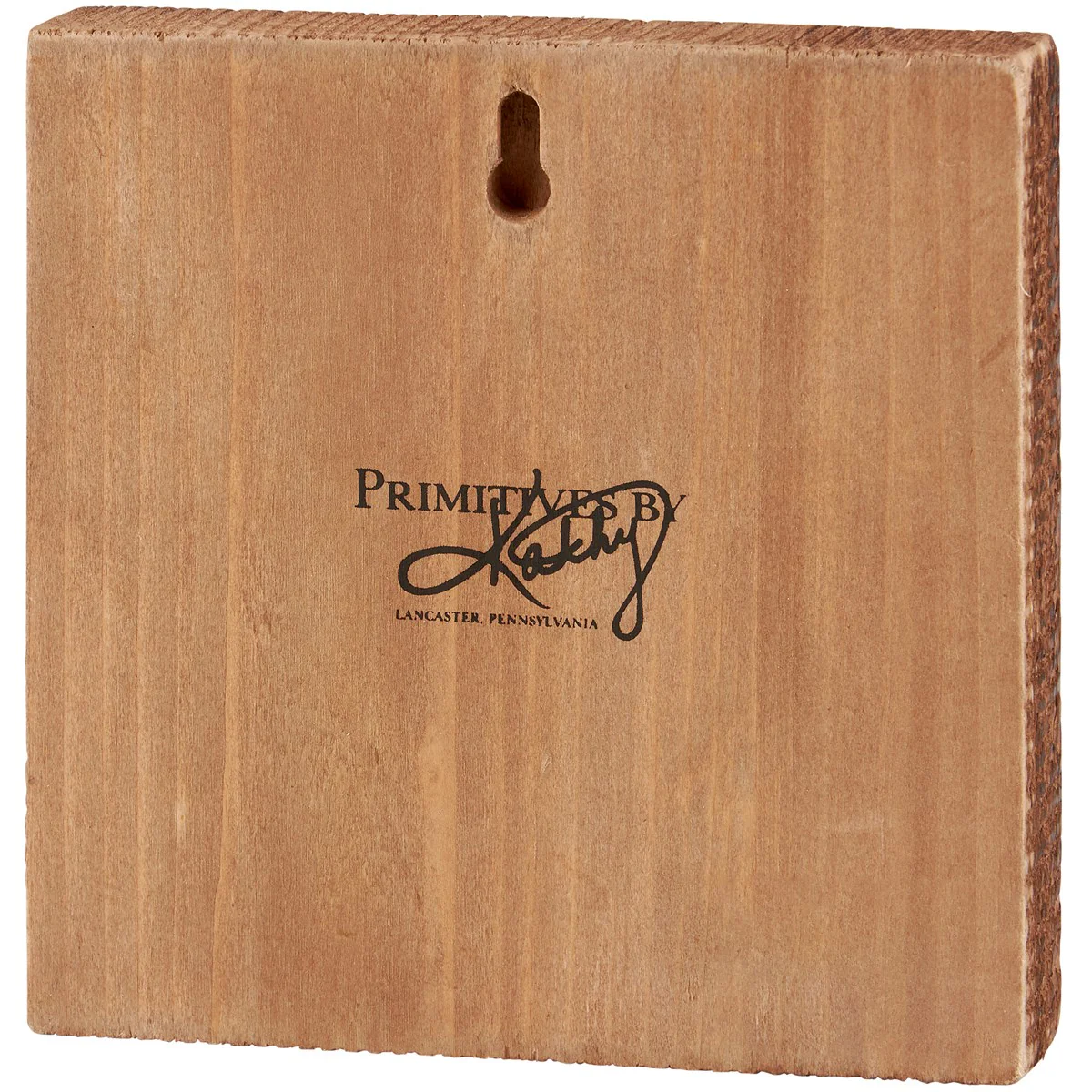 ๐ Fall Highland 6" Small Wooden Block Sign - Image 3