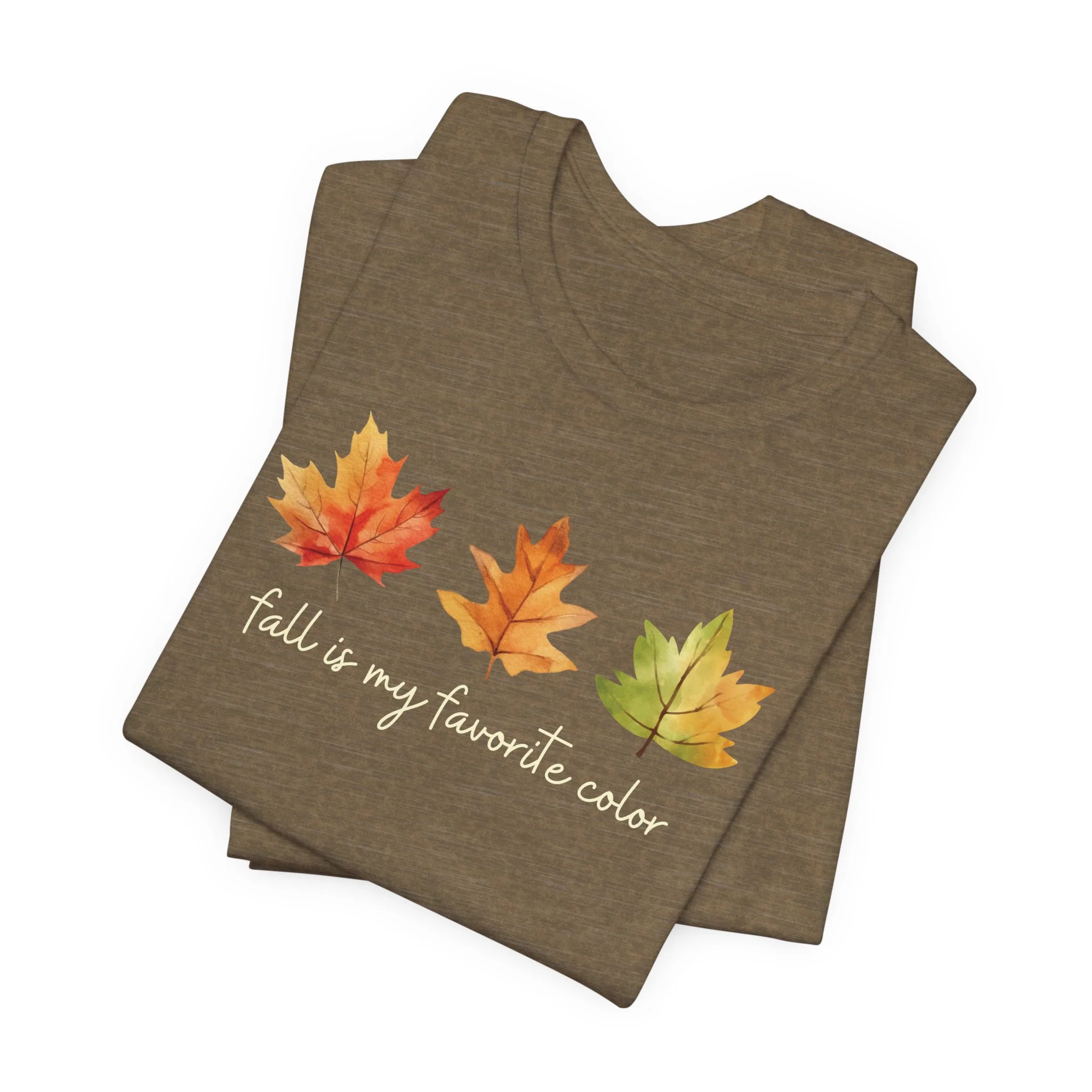 Fall is My Favorite Color Cozy T-Shirt - Image 4