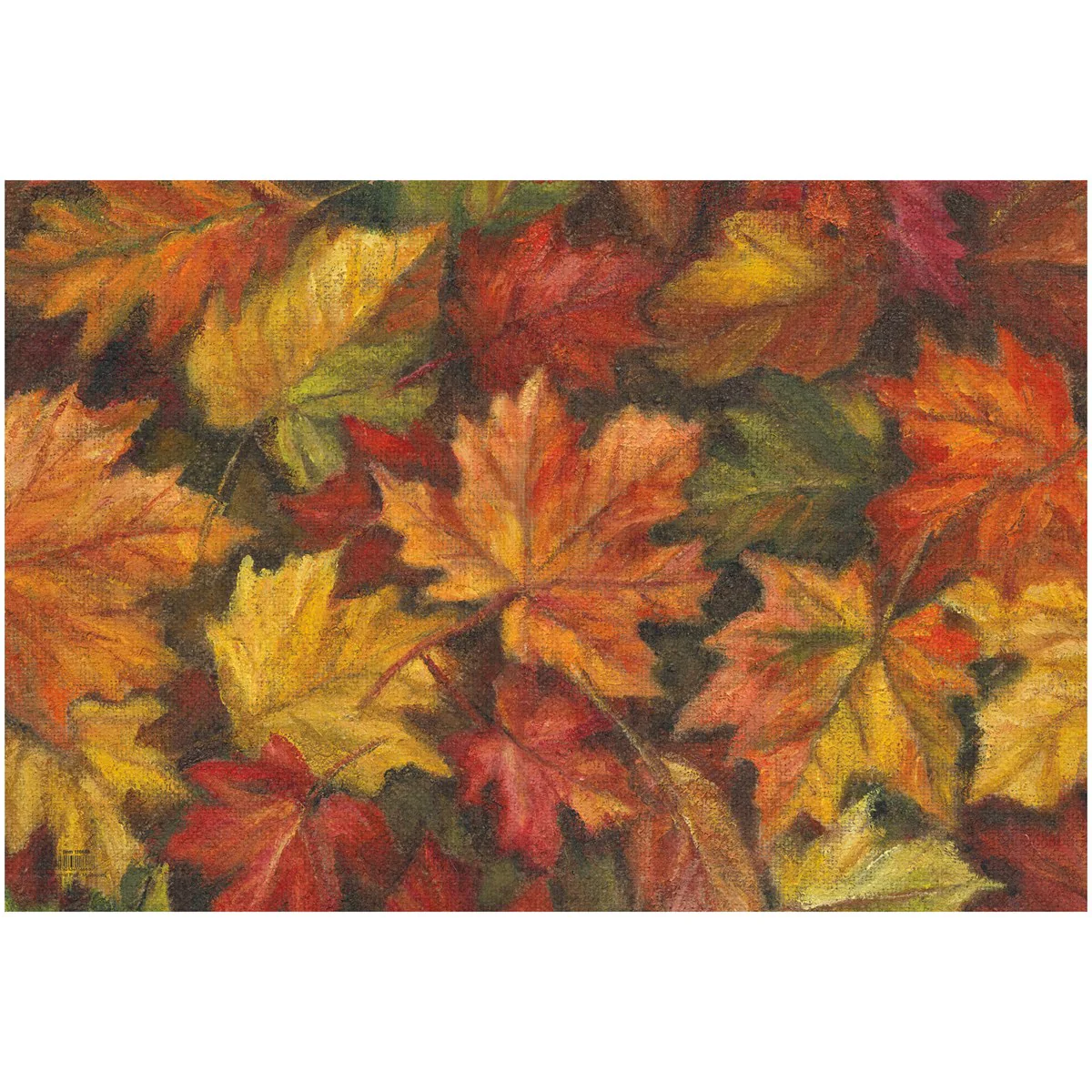 ๐ Fall Leaves Paper Placemat Pad of 24 - Image 2