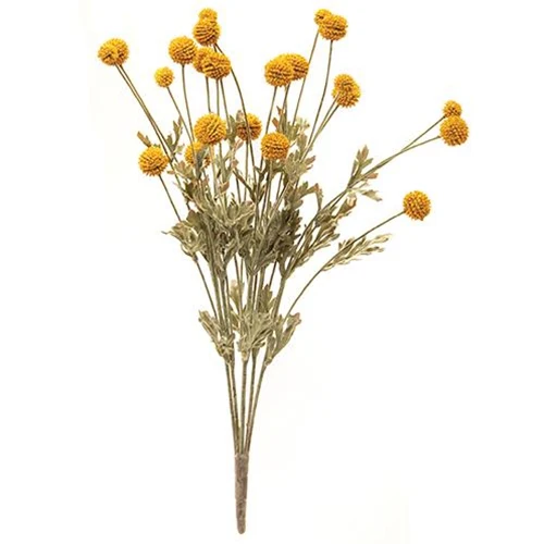 Fall Wind Dancer Mustard 23" Faux Bush - Image 2