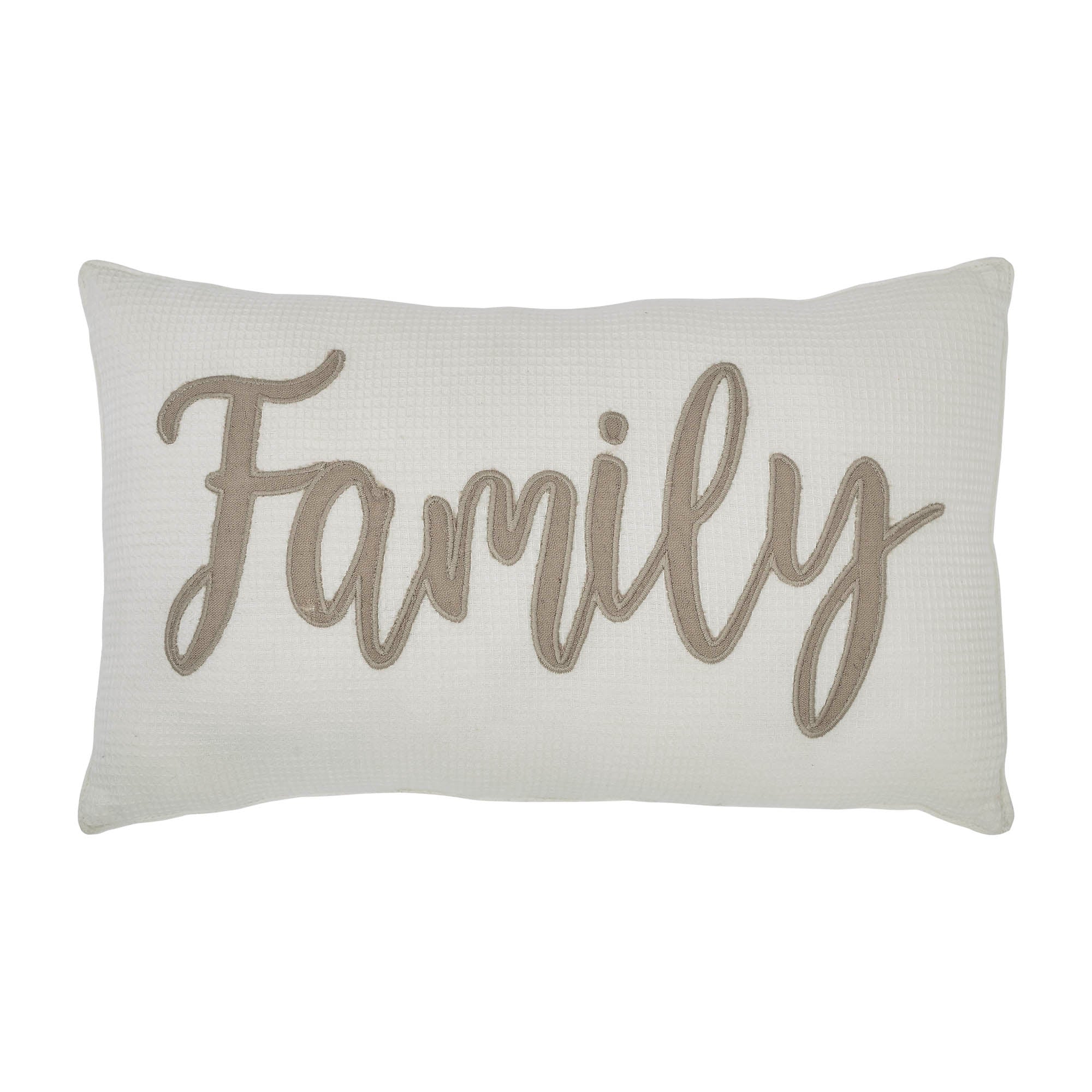 Family Script 9.5" x 14" Small Accent Pillow - Image 3