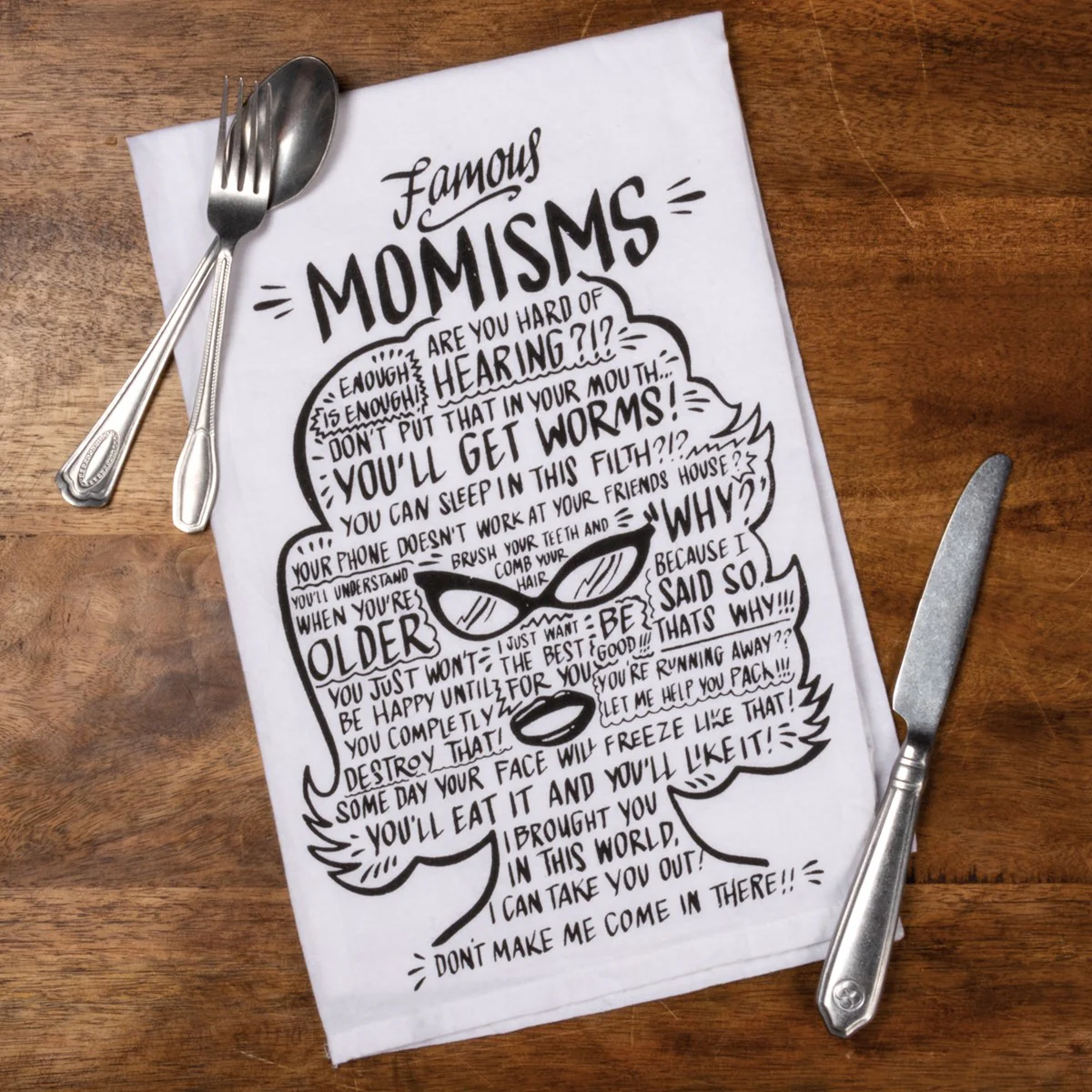 Famous Momisms Kitchen Towel - Image 2