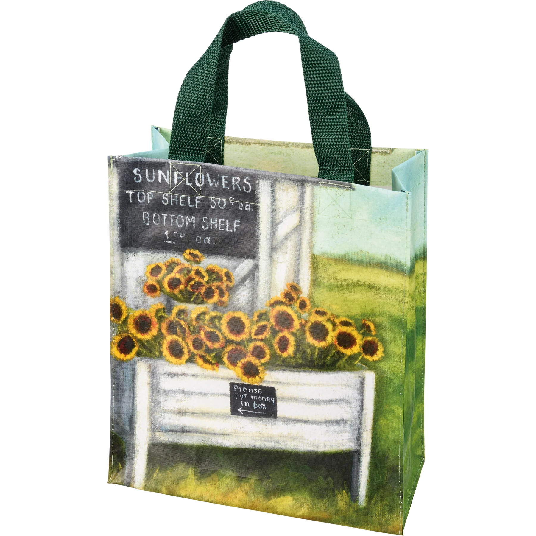 💙 Farm Fresh Flower Market Daily Tote - Image 2